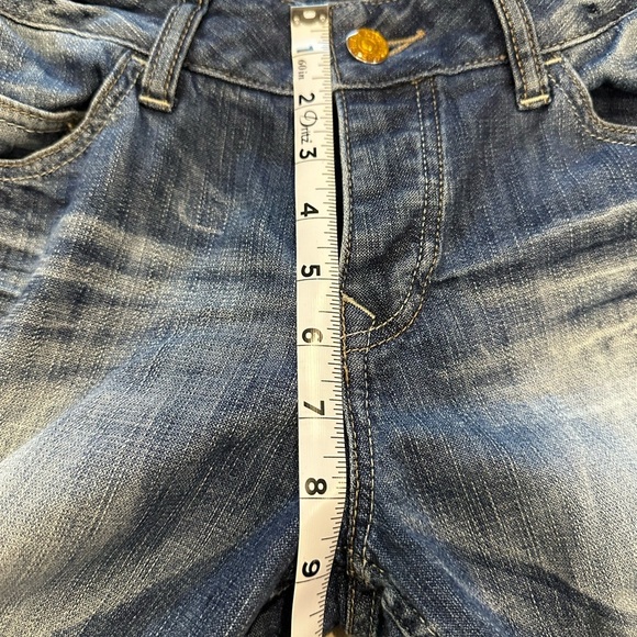 Express women’s crop button fly Jeans size 8 - Picture 5 of 9